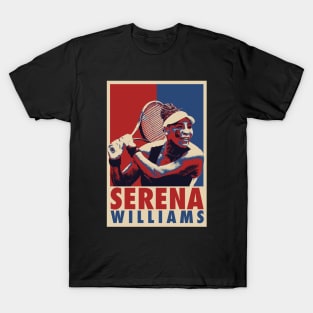 Serena Williams Pop Art Style T-Shirt